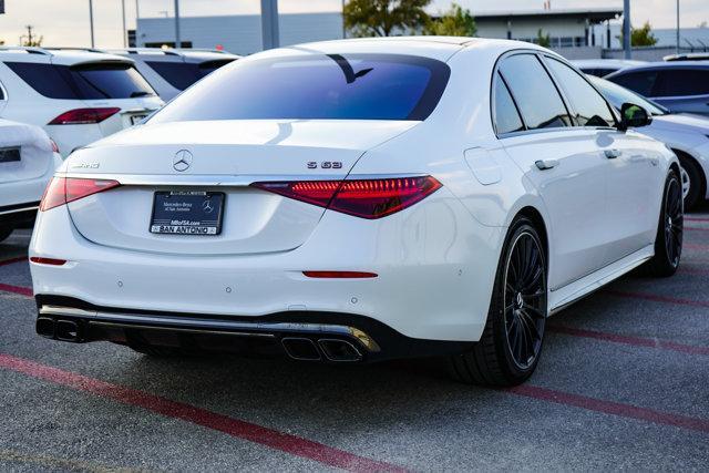 new 2025 Mercedes-Benz AMG S 63 E car, priced at $205,580