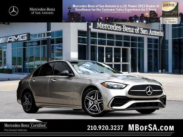 used 2024 Mercedes-Benz C-Class car, priced at $48,596