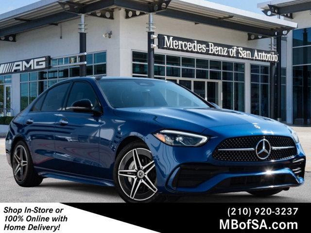 used 2024 Mercedes-Benz C-Class car, priced at $48,112