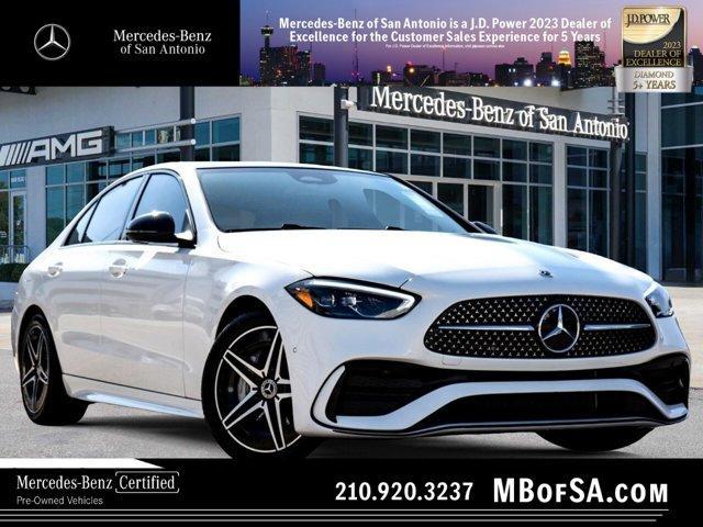 used 2024 Mercedes-Benz C-Class car, priced at $49,118