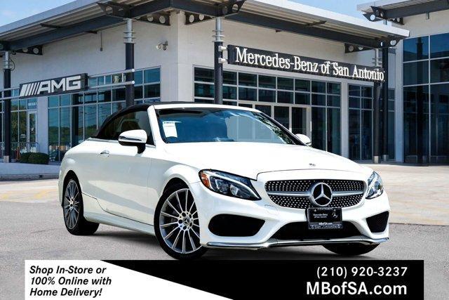 used 2017 Mercedes-Benz C-Class car, priced at $27,738