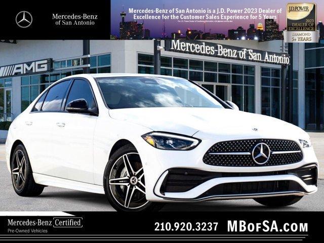 used 2024 Mercedes-Benz C-Class car, priced at $50,591