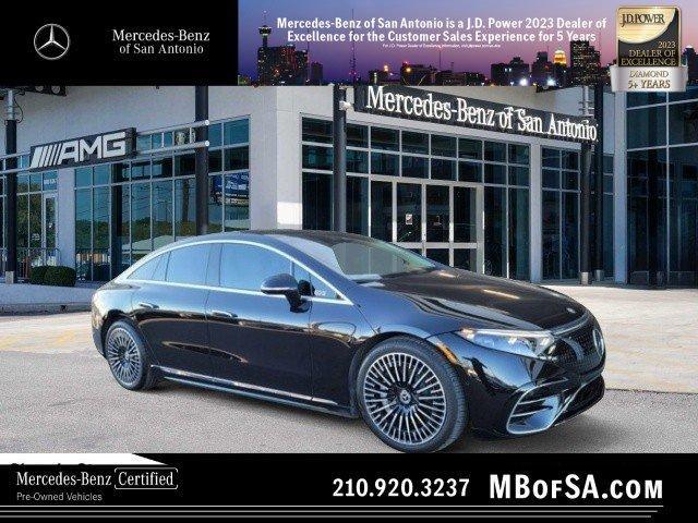 used 2023 Mercedes-Benz EQS 580 car, priced at $145,365
