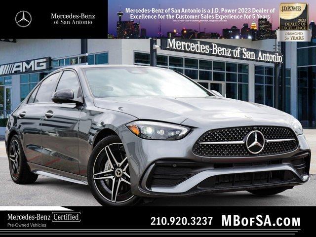 used 2024 Mercedes-Benz C-Class car, priced at $49,512