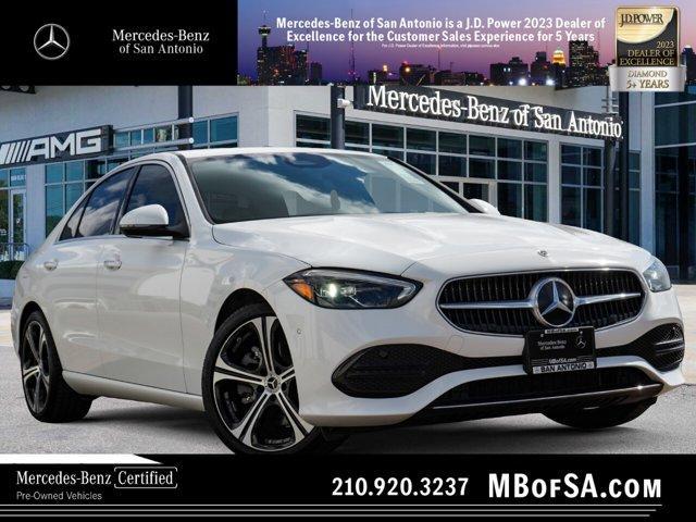 used 2024 Mercedes-Benz C-Class car, priced at $49,610