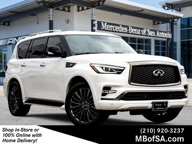 used 2021 INFINITI QX80 car, priced at $36,510