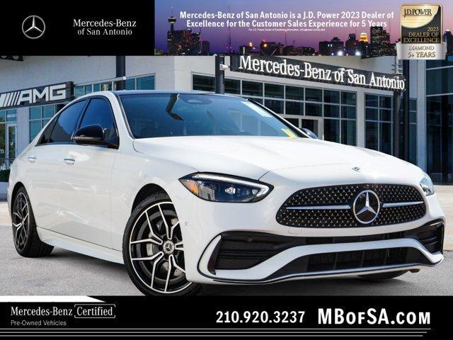 used 2023 Mercedes-Benz C-Class car, priced at $40,927