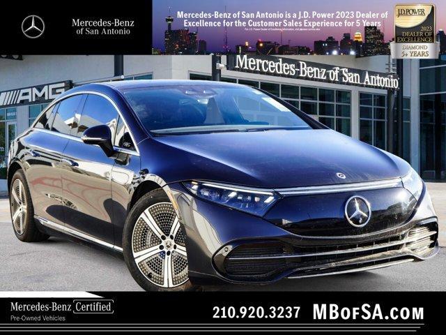 used 2023 Mercedes-Benz EQS 450+ car, priced at $80,090