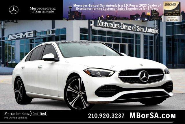 used 2024 Mercedes-Benz C-Class car, priced at $45,871