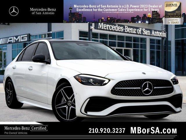 used 2024 Mercedes-Benz C-Class car, priced at $45,761