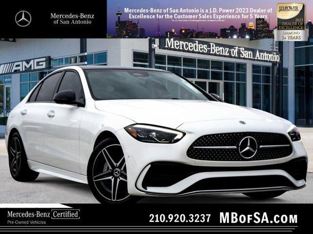 used 2024 Mercedes-Benz C-Class car, priced at $50,927