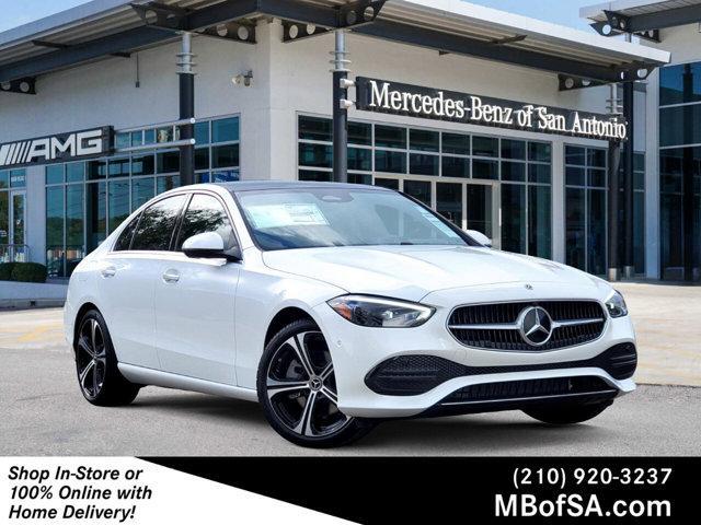 new 2025 Mercedes-Benz C-Class car, priced at $57,745