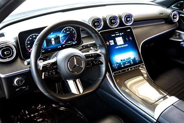 used 2022 Mercedes-Benz C-Class car, priced at $39,997