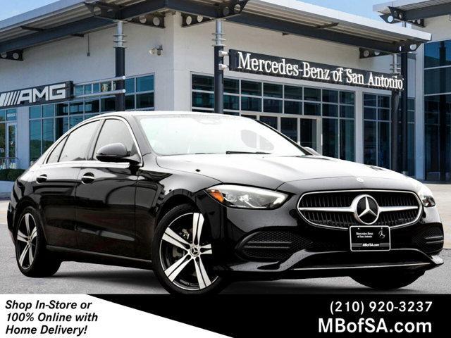 used 2022 Mercedes-Benz C-Class car, priced at $37,925