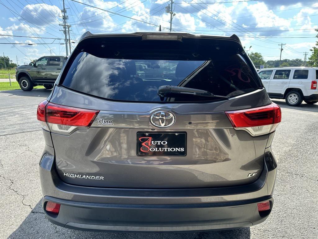 used 2017 Toyota Highlander car, priced at $14,995