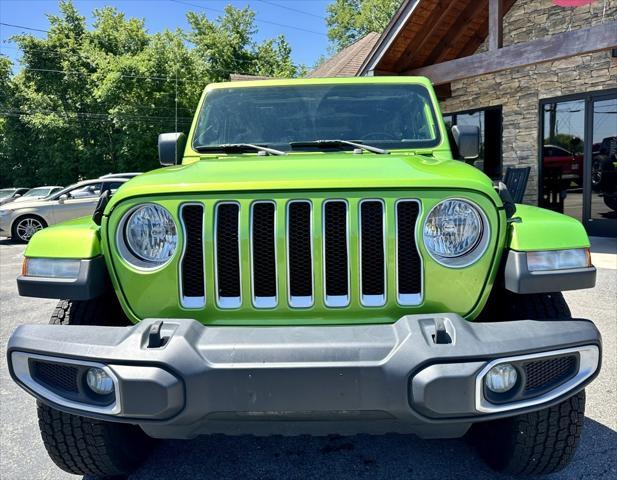 used 2020 Jeep Wrangler Unlimited car, priced at $23,551