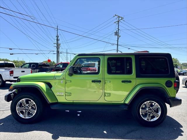 used 2020 Jeep Wrangler Unlimited car, priced at $23,551