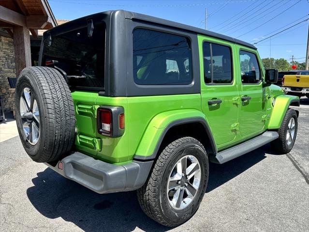 used 2020 Jeep Wrangler Unlimited car, priced at $23,551