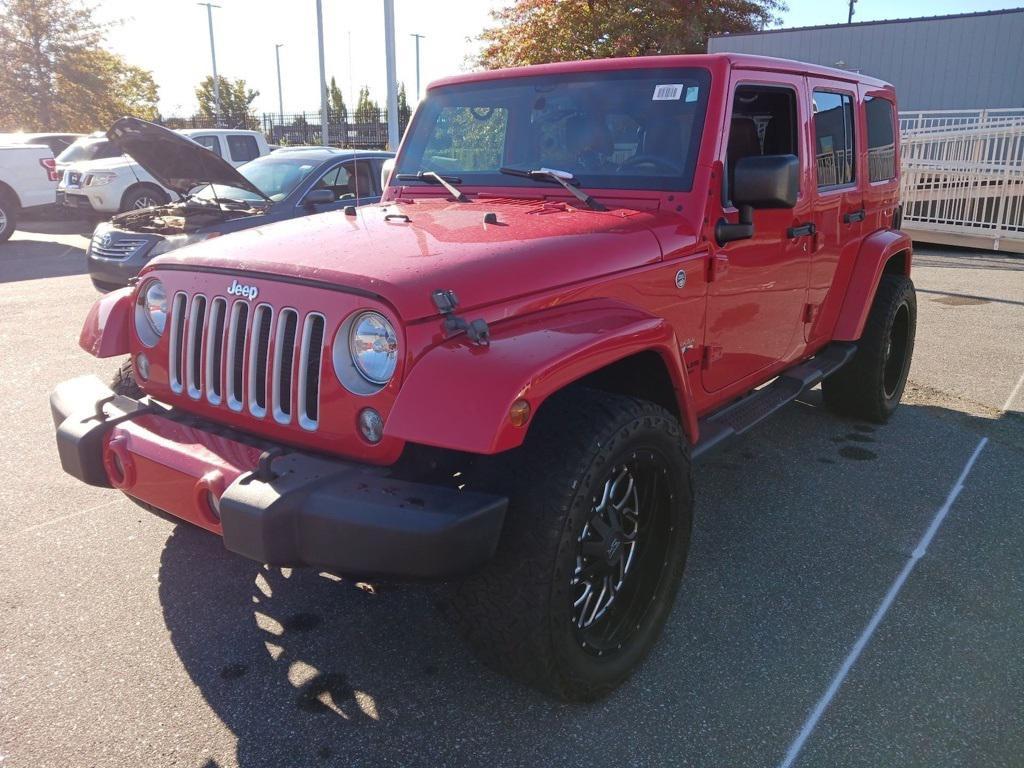 used 2016 Jeep Wrangler Unlimited car, priced at $17,815