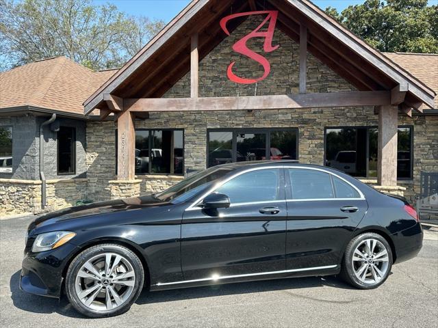 used 2018 Mercedes-Benz C-Class car, priced at $17,253