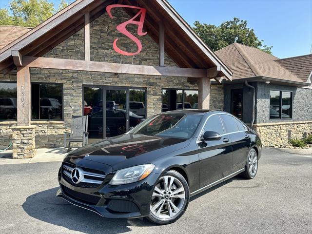 used 2018 Mercedes-Benz C-Class car, priced at $17,253