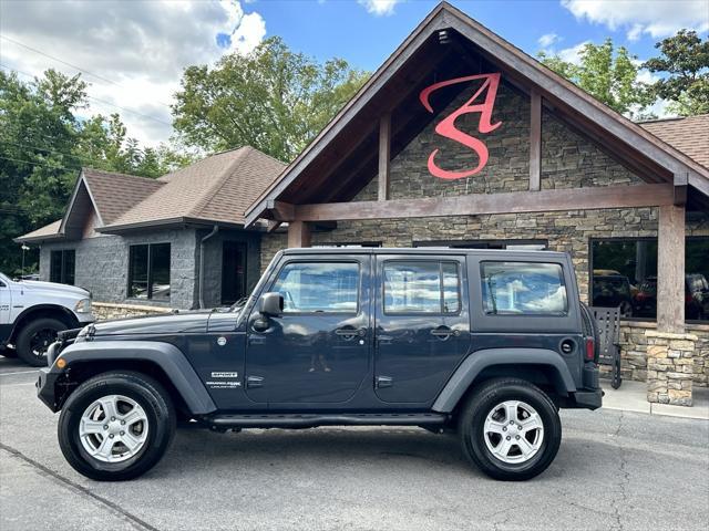 used 2018 Jeep Wrangler JK Unlimited car, priced at $21,998