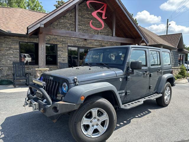 used 2018 Jeep Wrangler JK Unlimited car, priced at $26,421