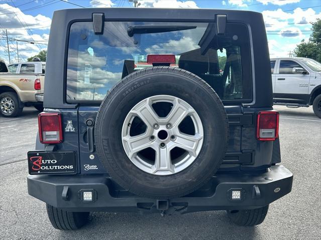 used 2018 Jeep Wrangler JK Unlimited car, priced at $21,998