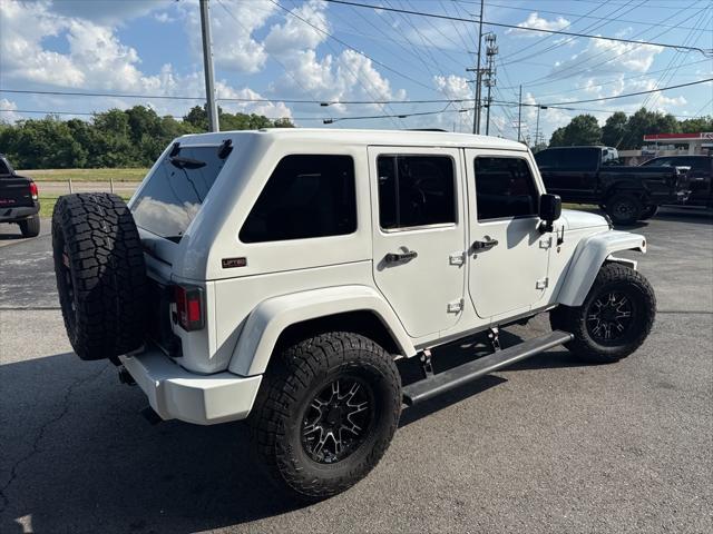 used 2015 Jeep Wrangler Unlimited car, priced at $14,600