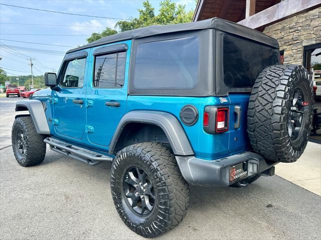 used 2020 Jeep Wrangler Unlimited car, priced at $29,992