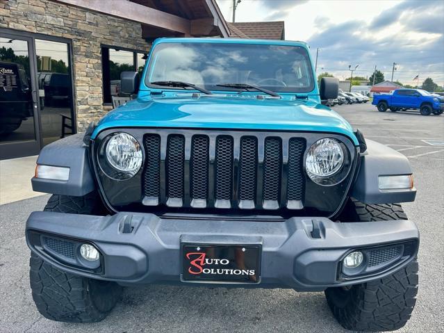 used 2020 Jeep Wrangler Unlimited car, priced at $29,992