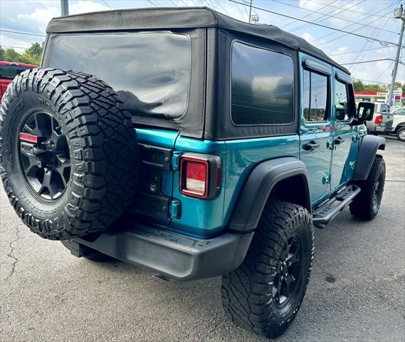 used 2020 Jeep Wrangler Unlimited car, priced at $29,992