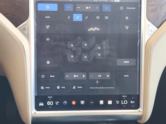 used 2017 Tesla Model X car, priced at $23,993