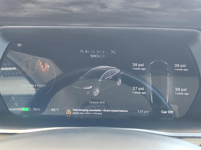 used 2017 Tesla Model X car, priced at $23,993