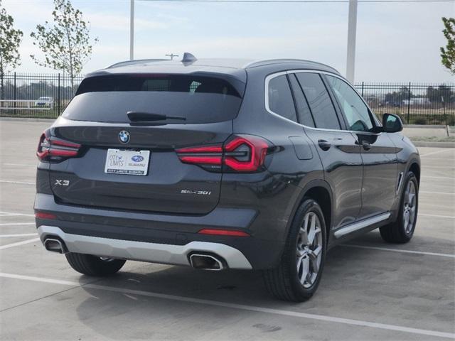 used 2023 BMW X3 car, priced at $33,487