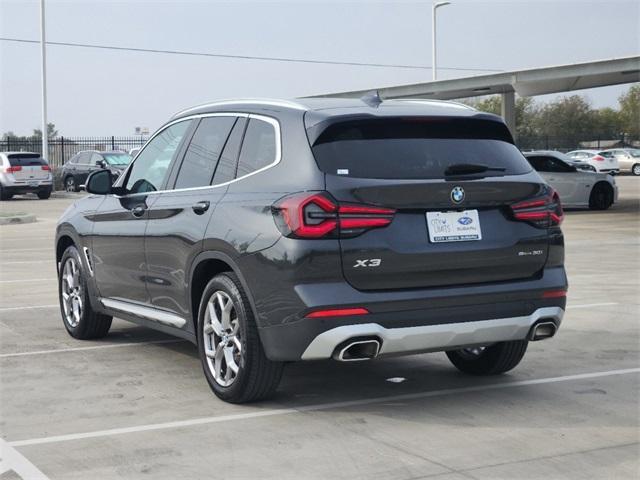 used 2023 BMW X3 car, priced at $33,487