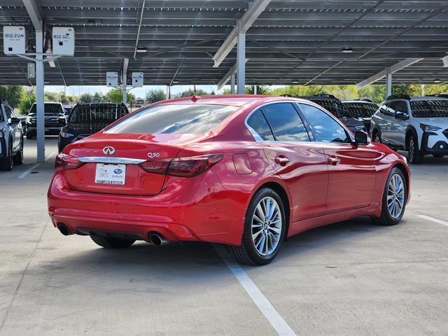 used 2023 INFINITI Q50 car, priced at $25,293