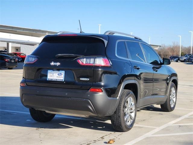 used 2021 Jeep Cherokee car, priced at $18,492