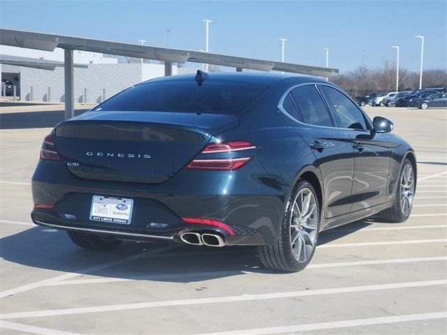 used 2023 Genesis G70 car, priced at $28,781