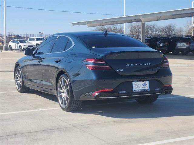 used 2023 Genesis G70 car, priced at $28,781