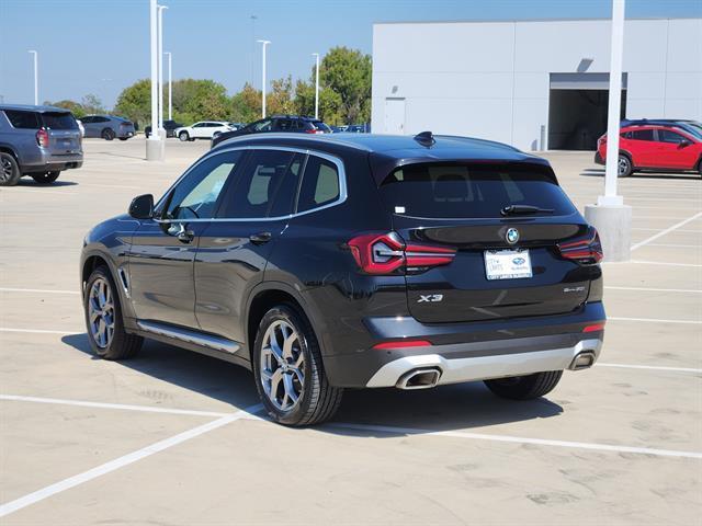 used 2022 BMW X3 car, priced at $30,891