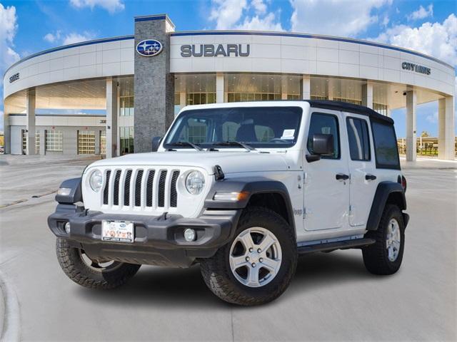 used 2018 Jeep Wrangler Unlimited car, priced at $25,781