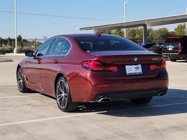 used 2023 BMW 530e car, priced at $35,298