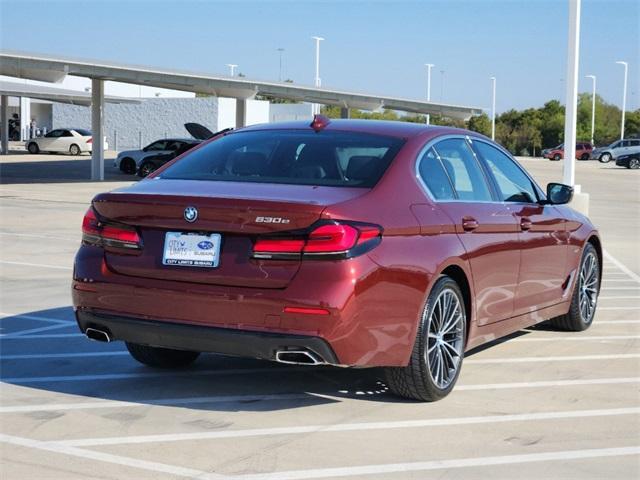 used 2023 BMW 530e car, priced at $35,298