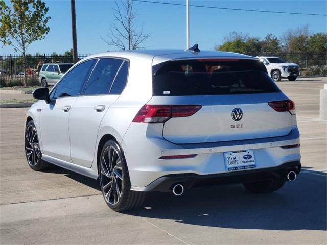 used 2024 Volkswagen Golf GTI car, priced at $34,487