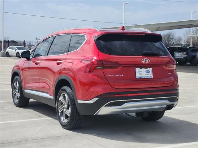 used 2021 Hyundai Santa Fe car, priced at $23,781