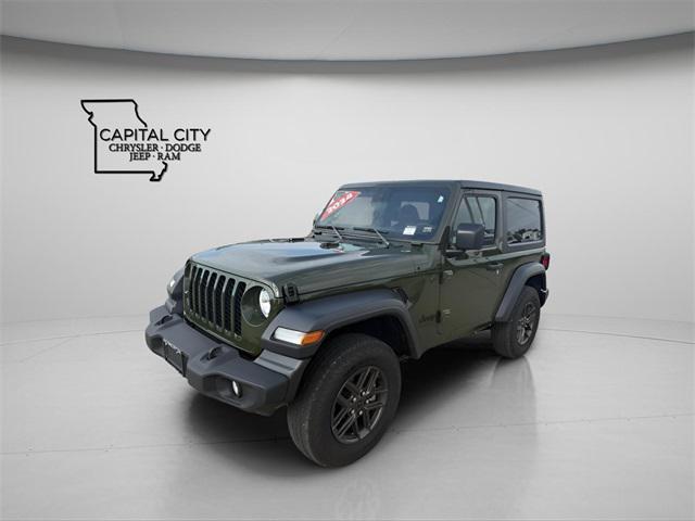 used 2024 Jeep Wrangler car, priced at $33,375