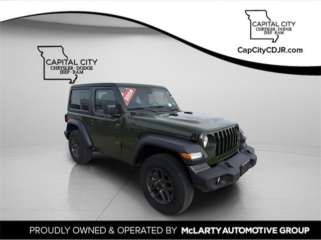 used 2024 Jeep Wrangler car, priced at $33,375