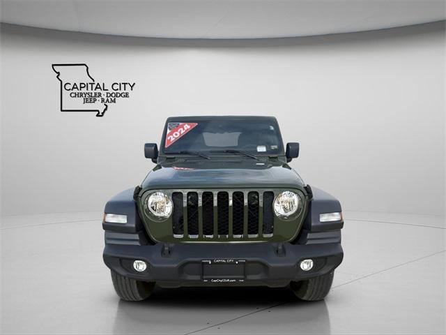 used 2024 Jeep Wrangler car, priced at $33,375