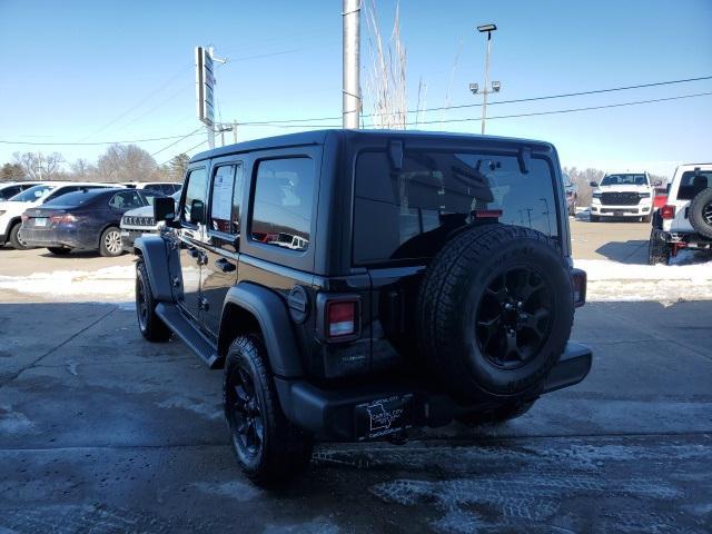 used 2021 Jeep Wrangler car, priced at $27,986